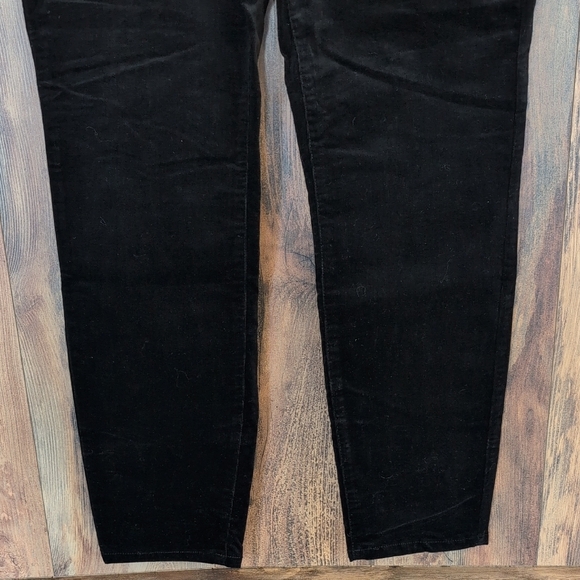 Well Worn Black Corduroy Jeans 14/34 W113 - Picture 3 of 7